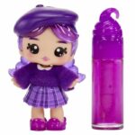 Yummiland - 1 10 cm doll and a glittery gloss to create - Greta - Grape Flavor - From 4 years old