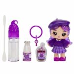Yummiland - 1 10 cm doll and a glittery gloss to create - Greta - Grape Flavor - From 4 years old - Image 3