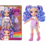 Rainbow High Littles – 15cm Doll + Pet – Purple – Ages 4 and up