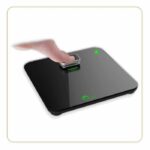 LITTLE BALANCE 8276 Kinetic Premium, Scale without battery, Rechargeable with its Little Balance button, 180 kg / 100 g, Black