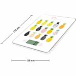 LITTLE BALANCE 8341 Slim Electronic Kitchen Scale - 5 kg / 1 g - Tempered Glass Top - Extra-flat - BD Ananas - Image 3
