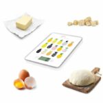 LITTLE BALANCE 8341 Slim Electronic Kitchen Scale - 5 kg / 1 g - Tempered Glass Top - Extra-flat - BD Ananas - Image 4
