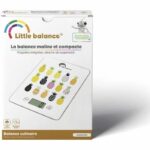 LITTLE BALANCE 8341 Slim Electronic Kitchen Scale - 5 kg / 1 g - Tempered Glass Top - Extra-flat - BD Ananas - Image 6
