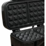 LITTLE BALANCE 8368 Speed'n Mixt 1200, Waffle iron & Grill 2 in 1, 1 waffle plate, 1 interchangeable grill plate, 1200 W, Stainless steel - Image 5