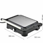 Meat grill - LITTLE BALANCE - 8744 - Speed grill - 2000 W - 2 positions - Black – Bild 3