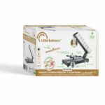 Raclette machine - LITTLE BALANCE - Savoyard quarter wheel - 600 W - 4 people - Meuuuh design / Stainless steel - Image 4