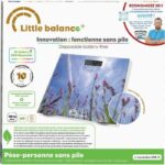 Bathroom scale - LITTLE BALANCE - USB-C - Lavender - Image 2