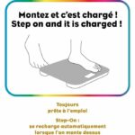 Bathroom scale - LITTLE BALANCE - Automatic Kinetic - Bamboo - Image 2