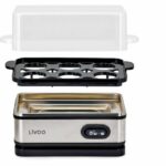 Egg cooker - LIVOO - DOC290 - 400W - 6 eggs - Stainless steel - Keep warm - Egg holder, lid and measuring cup – Bild 2