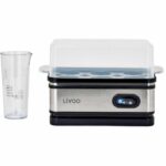 Egg cooker - LIVOO - DOC290 - 400W - 6 eggs - Stainless steel - Keep warm - Egg holder, lid and measuring cup