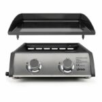 Gas plancha - LIVOO - DOC296 - 2 burners - Grey - Image 2