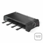 Raclette machine for 8 people - LIVOO - DOC312 - 1300W - 8 people - Removable non-stick grill tray - Adjustable thermostat