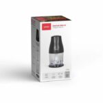 Chopper - LIVOO - 300 ml - 400 W - 1 speed and turbo function - 2 stainless steel blades - Black - Image 4