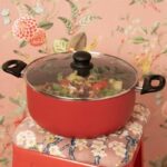 24 cm Dutch oven - LIVOO - MEP150R - Non-stick without PFOA or PFOS - Silicone handles - Suitable for all hobs including induction - Image 6
