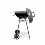 Charcoal barbecue - LIVOO - DOC172K - ø41 cm - Chrome-plated steel grill - Height 69.5 cm - Handles - 2 toothed wheels - Image 3