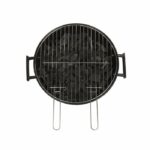 Charcoal barbecue - LIVOO - DOC172K - ø41 cm - Chrome-plated steel grill - Height 69.5 cm - Handles - 2 toothed wheels - Image 4