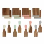 Livoo Set of 8 spatulas + 8 wooden boards - MEN427