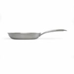 Brigade - 24 cm stainless steel frying pan - LIVOO - MEP158 - Triply stainless steel - Suitable for all hobs including induction - Made in France - Image 2