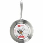 Brigade - 24 cm stainless steel frying pan - LIVOO - MEP158 - Triply stainless steel - Suitable for all hobs including induction - Made in France - Image 5