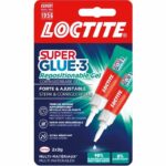 Cyanoacrylate Glues - LOCTITE - SUPERGLUE-3 - Repositionable - Gel 3g - Set of 2 Blister - Box 12uc