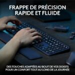 Logitech MX Keys S - keyboard - AZERTY - French - graphite Input device – Bild 2