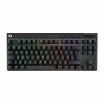 Logitech G PRO X TKL LIGHTSPEED Wireless Keyboard, LIGHTSYNC RGB - Black