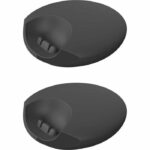 Cordless landline telephone - LOGICOM - DECT ILOA 250 DUO - Black - Without answering machine - Image 3