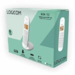 Cordless landline telephone - LOGICOM - DECT ILOA 150 SOLO - White - Without answering machine - Image 5