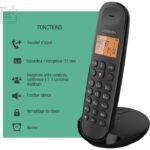Fixed cordless telephone - LOGICOM - DECT ILOA 155T SOLO - Black - With answering machine - Image 6