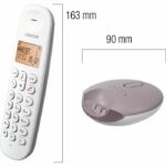 Cordless landline phone - LOGICOM - DECT ILOA 155T SOLO - Taupe - With answering machine - Image 2