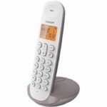Cordless landline phone - LOGICOM - DECT ILOA 155T SOLO - Taupe - With answering machine