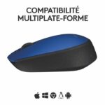 LOGITECH Wireless Mouse M171 Blue - Image 4