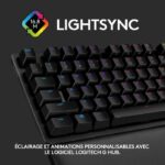 Logitech G - Gaming Keyboard - G513 Mechanical - LIGHTSYNC RGB with GX Brown switches - Carbon - Image 3
