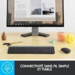 Logitech - MK470 Ultra-Slim Wireless Keyboard + Mouse and Silent Wireless System - Compact and Flat Layout - 2.4 GHz USB Receiver - Image 4