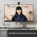 Logitech Brio 300 Full HD webcam with confidentiality, micro noise reduction, USB -C - graphite – Bild 2