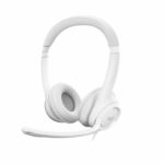Logitech H390 Stereo wired helmet with antibruity microphone, USB -A - broken white