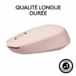 Logitech M171 wireless mouse 2.4 GHz with USB mini -receiver, Optical, Ambidextrum - Rose follow -up - Image 5