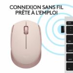 Logitech M171 wireless mouse 2.4 GHz with USB mini -receiver, Optical, Ambidextrum - Rose follow -up - Image 6