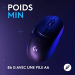 Logitech G309 LIGHTSPEED Wireless Mouse, Lightweight, LIGHTFORCE Hybrid Switches, HERO 25K Sensor - Black - Image 5