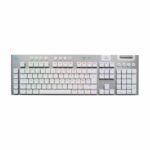 Gaming keyboard - wireless - Logitech G - G915 X - Tactile switch - AZERTY - White