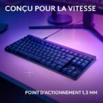 Gaming keyboard - wired - Logitech G - G515 TKL - Mechanical - RGB - AZERTY - Black – Bild 3