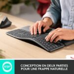 Ergonomic keyboard - Wireless - LOGITECH - K860 ERGO - Keyboard position in two parts – Bild 3