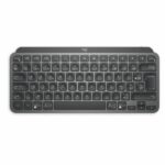Logitech Wireless Keyboard - MX Keys Mini - GRAPHITE - Compact, Bluetooth, Backlit for MAC, iOS, Windows, Linux, Android