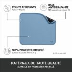 Durable Mouse Pad - Logitech - Studio Series - Easy Glide - Blue Gray - Image 4