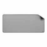 Large Desk Mat - Logitech Desk Mat - Studio Series, Multifunctional and Extended - Gray