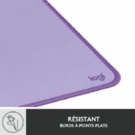 Large Desk Mat - Logitech Desk Mat - Studio Series, Multifunctional and Extended - Lavender - Image 6