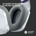 Gaming Headphones - Wireless - LOGITECH G - G733 LIGHTSPEED - White - Image 3