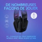 GAMING headset - Lightweight - LOGITECH G - G335 WIRED - BLACK Discord certified - Image 3