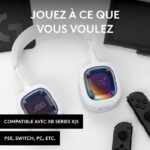 Wireless gaming helmet - Astro - A30 - For PS, PC, Mobile - White - Image 2