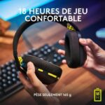 Logitech Wireless Gaming Headset - G435 LIGHTSPEED - BLACK - Lightweight Bluetooth with Built-in Mic for Dolby Atmos, PC, PS4, PS5, Mobile - Image 6